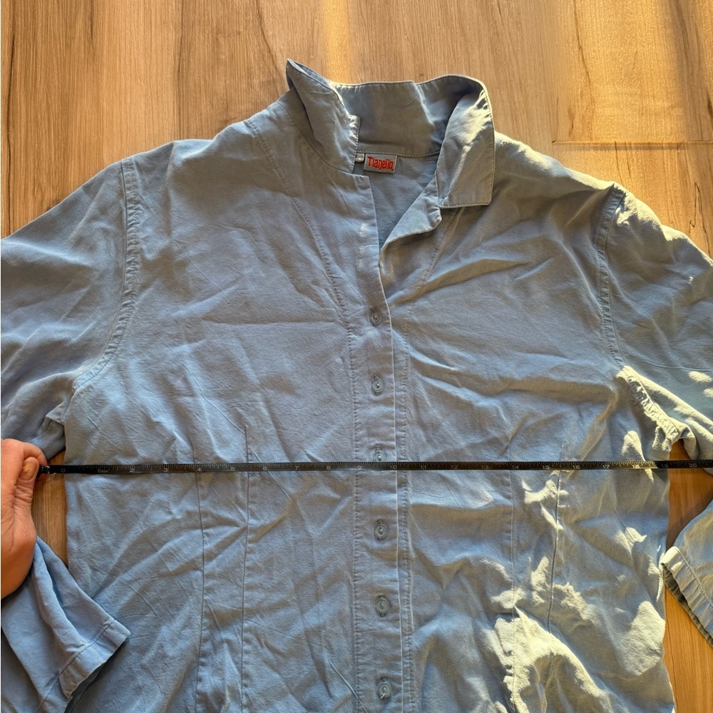 Tianello Light Blue Button Down Shirt - Picture 5 of 7